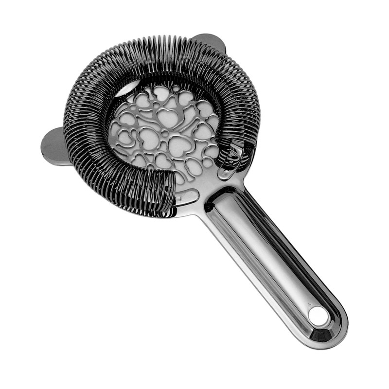 Cocktail Strainer Stainless Steel Gorgeous Glossy Bartending Ice Strainer for