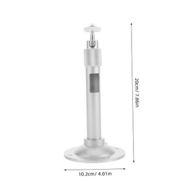 KICHOUSE Telescopic Projector Mount Bracket Rotatable Wall Ceiling Holder for Mini Projector Lightweight Aluminum Alloy Easy Installation Space Saving Design for Optimal Viewing