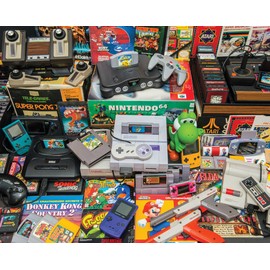 Springbok's 1000 Piece Jigsaw Puzzle Gamer's Trove, Multi