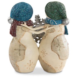 Pavilion Gift Company Special Sisters 4.5" Double Snowman Figurine