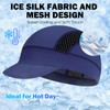 XXL Mesh Cycling Cap for Men Big Head Cooling Skull