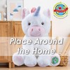 VFM - White Unicorn Soft Toy 100% Recycled Materials-Eco Friendly