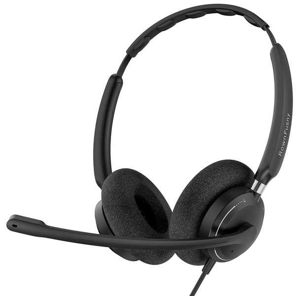 Headset with Microphone for PC, USB Computer Headsets with Call