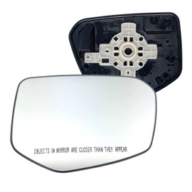 Spieg Passenger Side Mirror Glass Replacement for Honda Civic 2016-2020 Heated Glass with Backing Plate | Right Side View Mirror Glass Compatible with OE 76203-TBA-C01