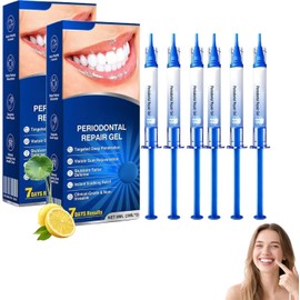 Gum Revive Periodontal Repair Gel,Gum Repair for Receding Gums,Deeply Cleaning Tooth Whitening,Natural Gum Shield Soothing Gel,Fresh Breath(2 Box)