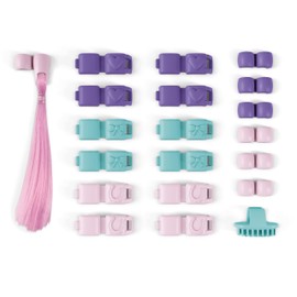 Schleich Horse Club Sofia's Beauties Horse 20-Piece Toy Accessory for Girls and Boys Ages 5+, Hair Accessories for Beauty Horses, Mint Green