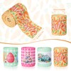 4 Rolls Easter Ribbons, 24 Yards Bunny Truck Egg Carrot