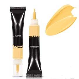 Foundation Mixing Pigment, Smooth and Lightweight, Natural Undertone, Blends Easily with Foundation, Cruelty Free (Yellow, Pink to Yellow)