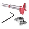 flintronic Forstner Drill Bit, 35mm Adjustable Positioning Drill Bit Set,