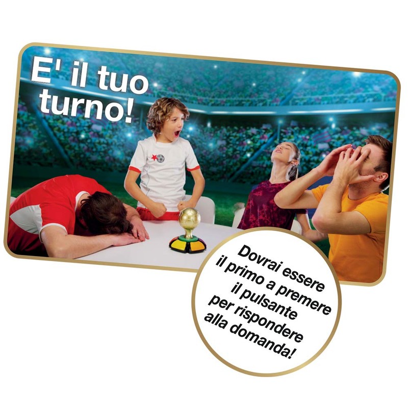 Grandi Giochi - GG01319, Football Quiz, Multicolor