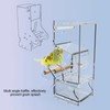 Automatic Parrot Feeder Prevent Spillage and Splashing Easy Installation Acrylic