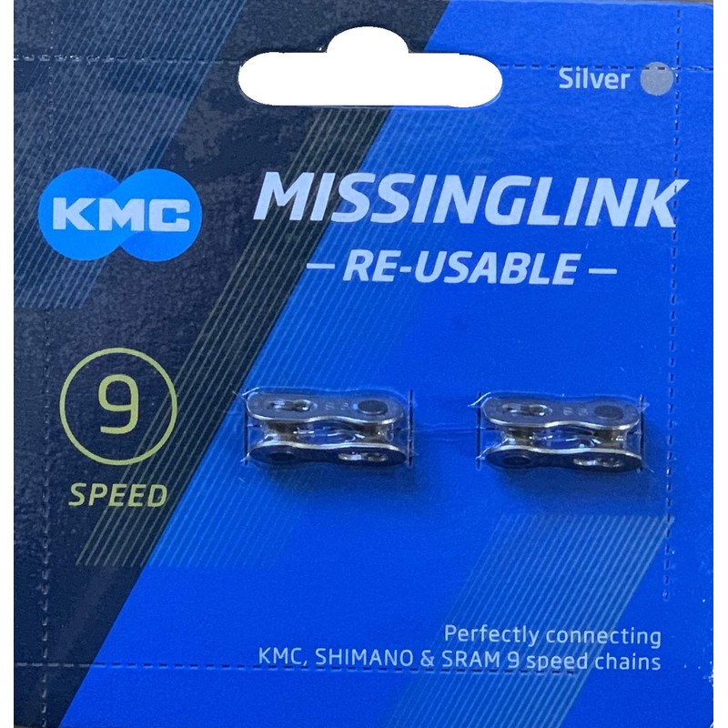 Chain Link KMC MISSINGLINK 9SPD 6.5MM Card of 2
