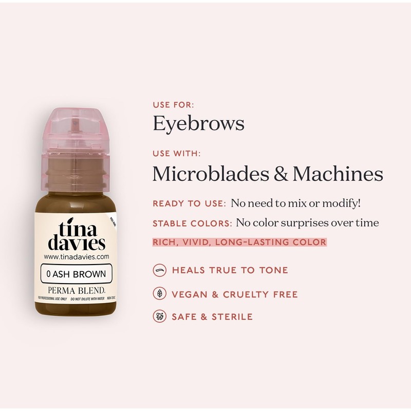 Tina Davies Professional X Perma Blend Brow Pigment - Permanent