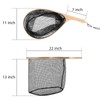 Mounchain Fly Fishing Landing Net, Curved Handle Fishing Net with