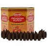 Dragons Blood Hem Backflow Incense Cones for Waterfall Aromatic Smoke
