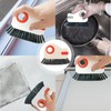 2-in-1 Groove Cleaning Brush, Window Groove Cleaning Brush, Multifunctional Crevice