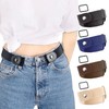 Moe Life 2-way Elastic Belt, Unisex, No Buckle Belt, Adjustable