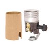B&P Lamp® On/Off Med. Base Socket Interior with 1/8F Threaded