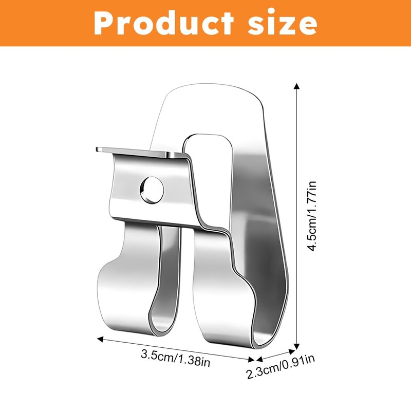 EMVANV 5pcs Drill Belt Clip, Replacement Drill Belt Clip Hook,
