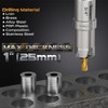 DAIMIT 14Pcs TCT Hole Saw Kit, 1/2"-1-57/64" Heavy-Duty Tungsten Carbide