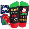 HAPPYPOP Christmas Gifts Stocking Socks For Men - Secret Santa
