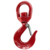 KeyMet Red Swivel Loading Hook with Eyelets 0.75 T (750