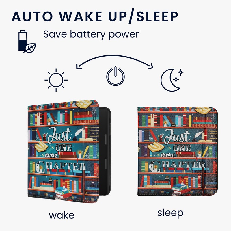 kwmobile Flip Case Compatible with Tolino Epos 3 Case -