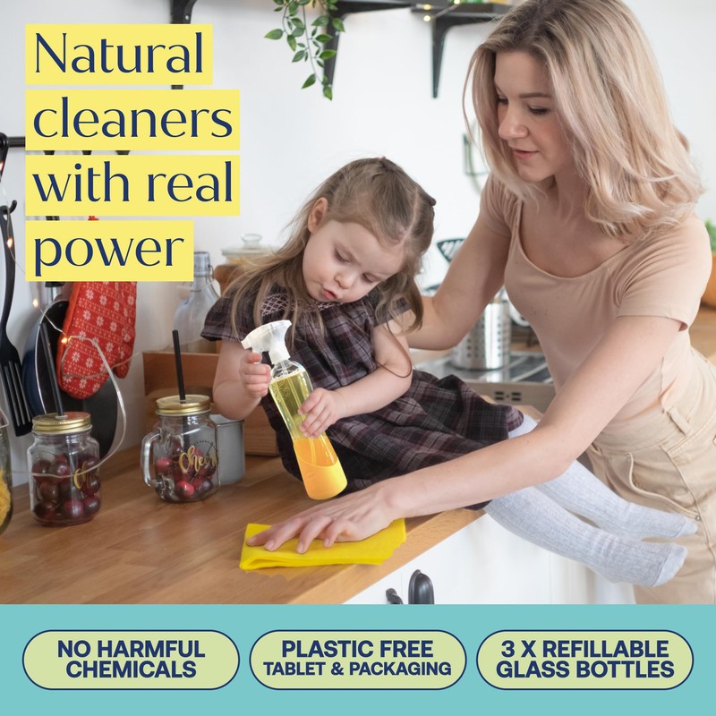 Fab Tab Home Starter Kit - Natural Cleaning Products -
