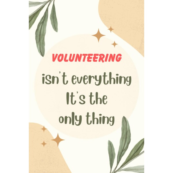 Volunteering Lovers Notebook