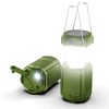 Camping Lantern 5000mAh Solar Hand Crank Telescopic LED Flashlight Portable