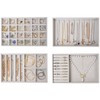 ProCase Stackable Jewelry Organizer Trays for Drawers, Jewelry Drawer Inserts