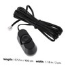 NOLITOY Automotive Volume Control Knob Inline Subwoofer for Precise Audio