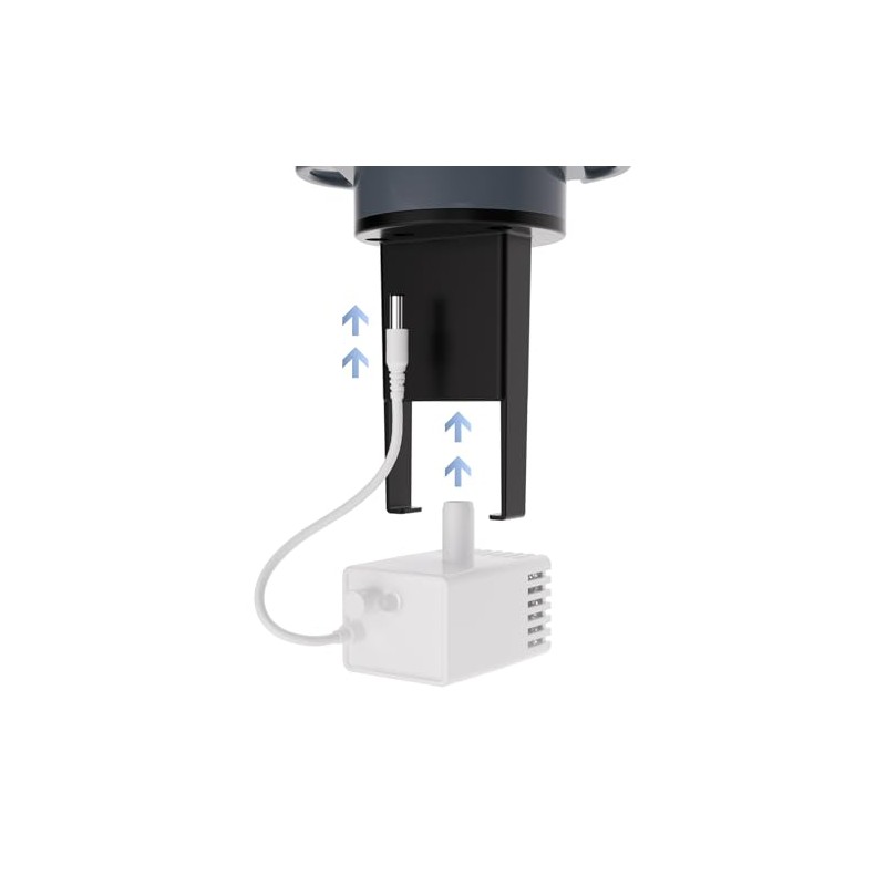 TOMXCUTE Ultra Quiet Inductive Cat Fountain Replacement Pump