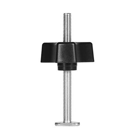 T Nut Rail Cotter Pin, Quick Release Clamp Set, T-Track Retaining Clamp for Woodworking and Metalworking, Apply to Tools for Woodworking (T Screw + M8 Plastic Handle)