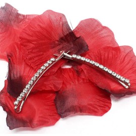 Fokmuaex 14-Pack Rhinestone Bobby Pins for Wedding & Prom | Diamond Crystal Metal Hair Clips with Secure Grip | Elegant Bridal Hair Accessories for Women Girls (Silver) - Reusable Hairpins Set