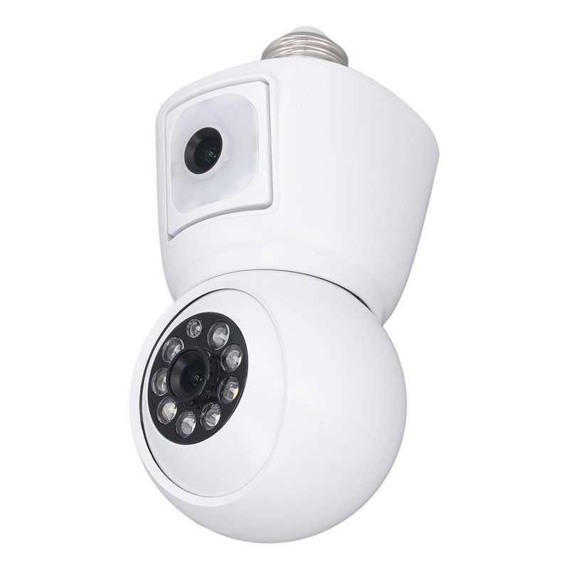 Dual Lens Security Camera 360 Degree Panoramic WiFi Indoor Surveillance