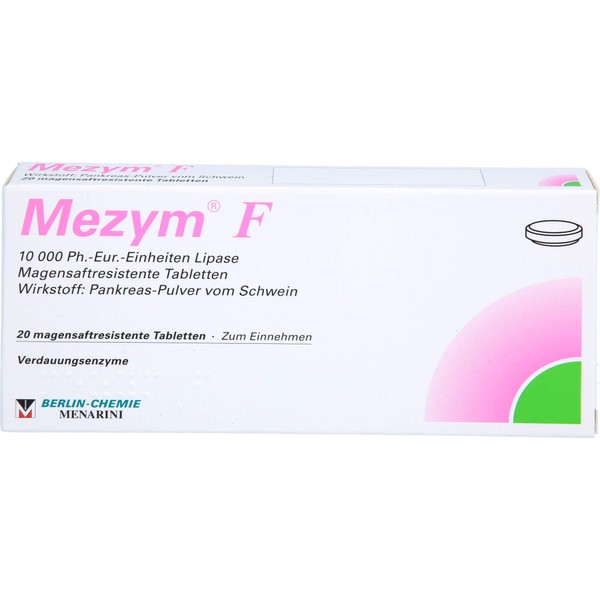 Mezym F Gastric Juice-Resistant Tablets