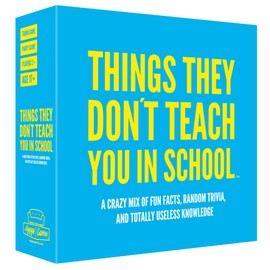 Hygge Games Things They Don't Teach You in School Party Trivia Game