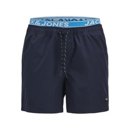 JACK & JONES Men's Jpstmaui Jjswim Db Wb Neon AKM, Blazer navy, S