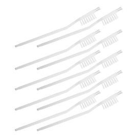 Uonlytech 10 Stück Reinigungsbürsten für Haushaltsgeräte Flexible Nylonbürsten Kompakt Kratzfrei Reinigung für Entsafter Sojamilchmaschinen und Kaffeemaschinen