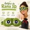 Antifaz Para Dormir Gracioso, Funny Frog Nap with Adjustable Strap,