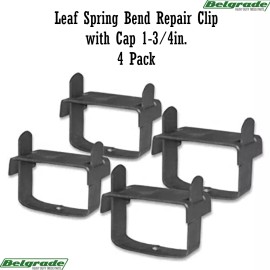 Automann Leaf Spring Bend Repair Clip with Cap 1-3/4in. 4 Pack