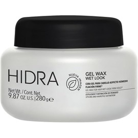 HIDRACOLOR Gel Wash, Cera Cabello, Fijación Inmediata Aspecto Húmedo 280g Fijación inmediata que reconstruye e hidrata. Con proteína de seda y jojoba. Ideal para cabellos cortos.