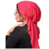Lucky staryuan ® 4Pack Women Head Scarf Pre-Tied Head Scarves
