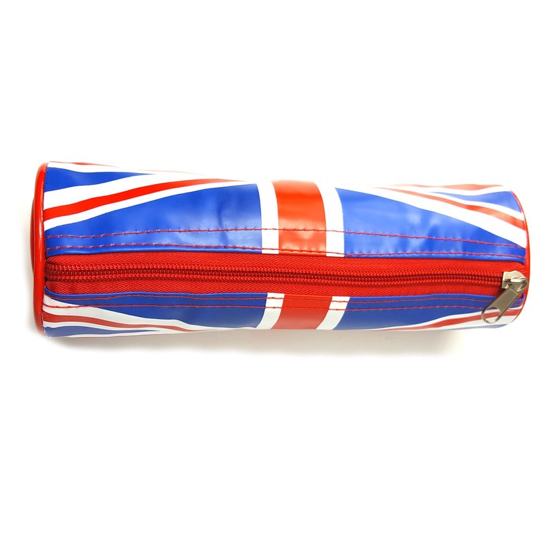 GFM® British Flag Union Jack Design PVC Pencil/Pens or Travel