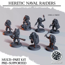 Trench Crusade - Heretic Legions - Naval Raider Troopers