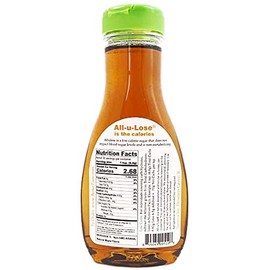 BetterTaste Maple Natural Flavored Allulose Syrup, 11.75-Ounce (Pack of 2), Zero Calorie Sugar Substitute, Non-GMO, Non-Erythritol, Gluten Free & Vegan Liquid Sweetener