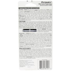 Permatex 84101 PermaPoxy 5 Minute General Purpose Epoxy, 0.84 oz.