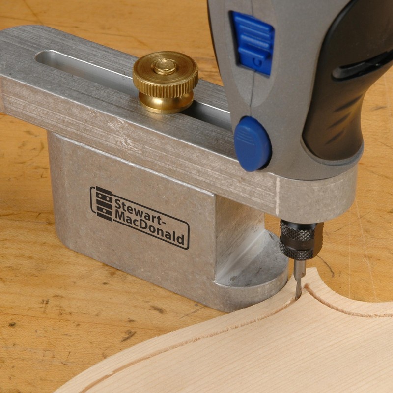 StewMac Purfling/Soundhole Router Guide