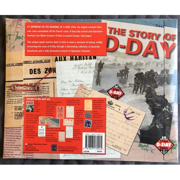 D-DAY Dossier - Fascimiles of original documents, maps and photographs,